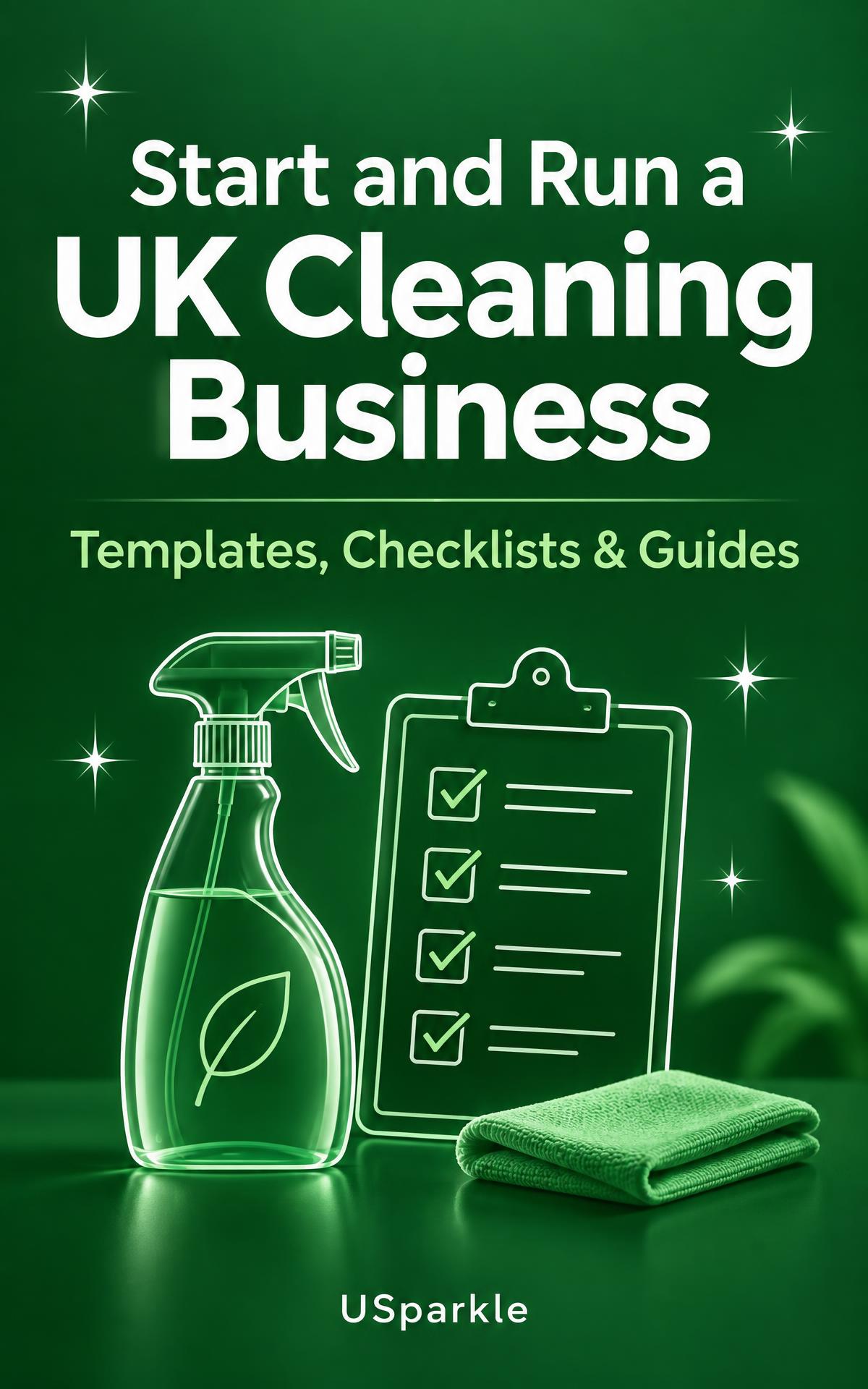 Cover of Start and Run a UK Cleaning Business: Templates, Checklists & Guides